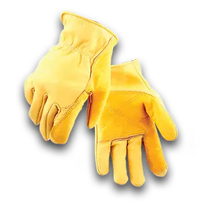 Golden Stag Iron Fencer Work Gloves Ranching and Farming Gloves for Barbed Wire Heavy Duty Leather Gloves gardening gloves Reinforced Durable Cowhide