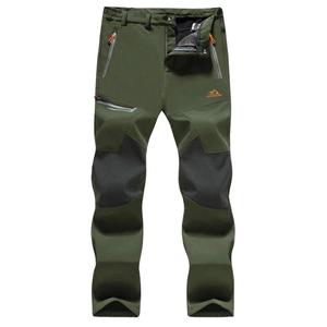 MAGCOMSEN Men's Winter Pants Fleece Lined Ski Snow Pants Water Resistant 4 Zip Pockets Outdoor Work Pants FallFreshness Outdoorfun
