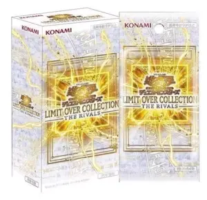 Asia Edition 2026 Yu‑Gi‑Oh! OCG Japanese Limit Over Collection The Rivals Collectible Booster Packs Trading Card Box Assorted Card Sets Sealed Hobby Box