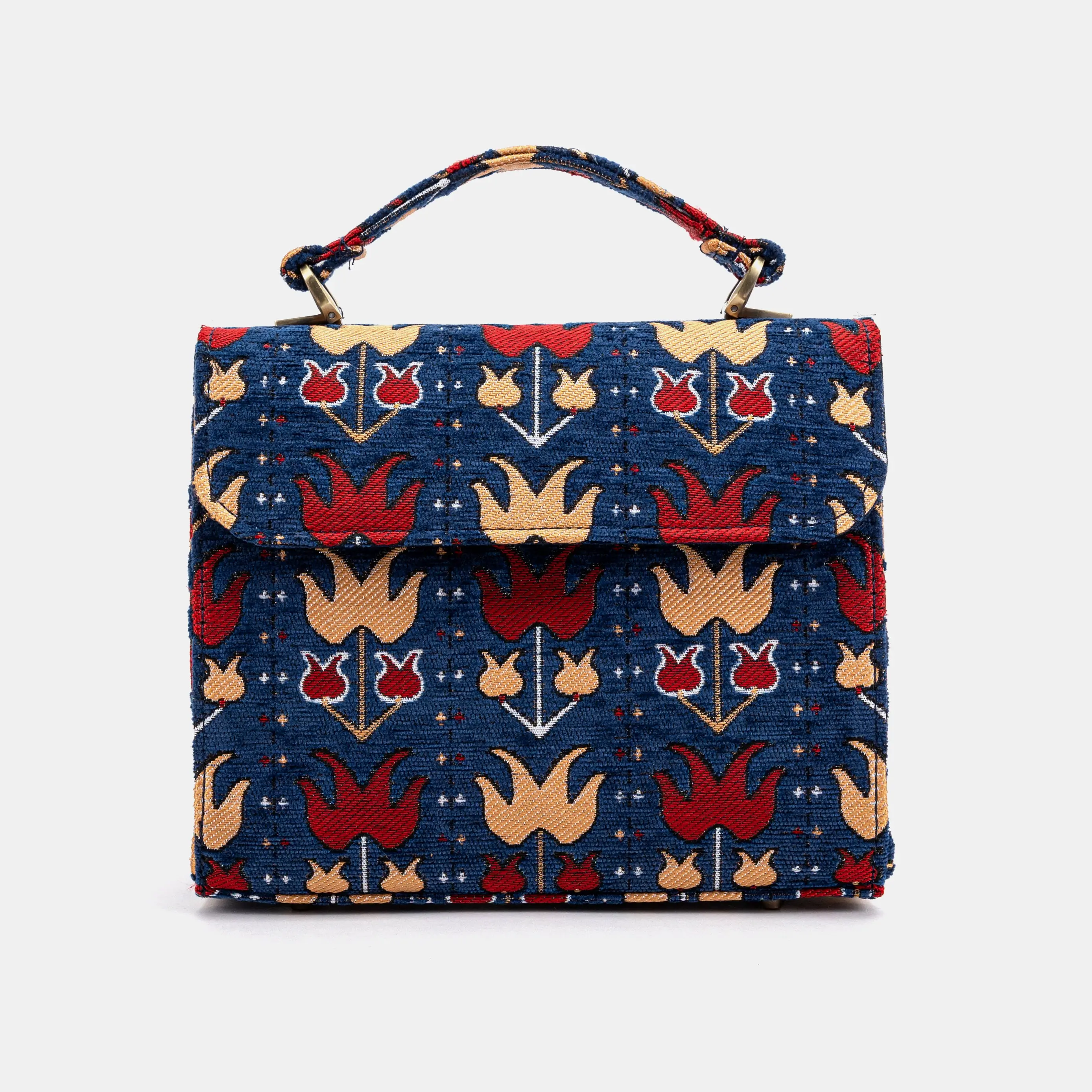 Poppy Bloom Flap Satchel