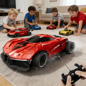 1:18 Scale Remote Control Car, High-Speed Off-Road Drift Toy Vehicle, Rechargeable Electric Kids' Gift for Boys & Girls Age 6+, Rc Cars
