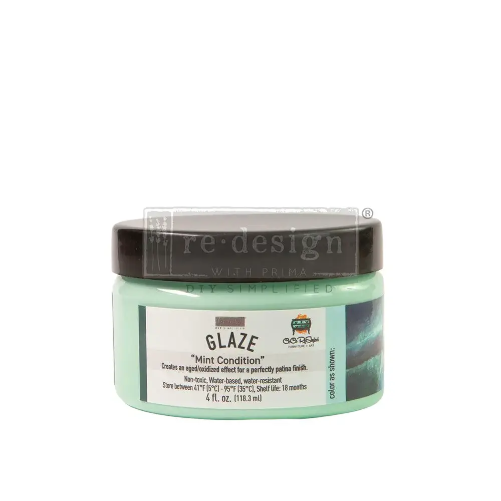 Redesign With Prima Cece Glaze - Mint Condition - 1 jar, 4 oz art medium 655350668723