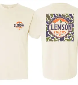 Clemson Camo Mountains Short Sleeve T-Shirt Shirt for Men Dad Gifts T-shirt, Hoodie and Sweatshirt