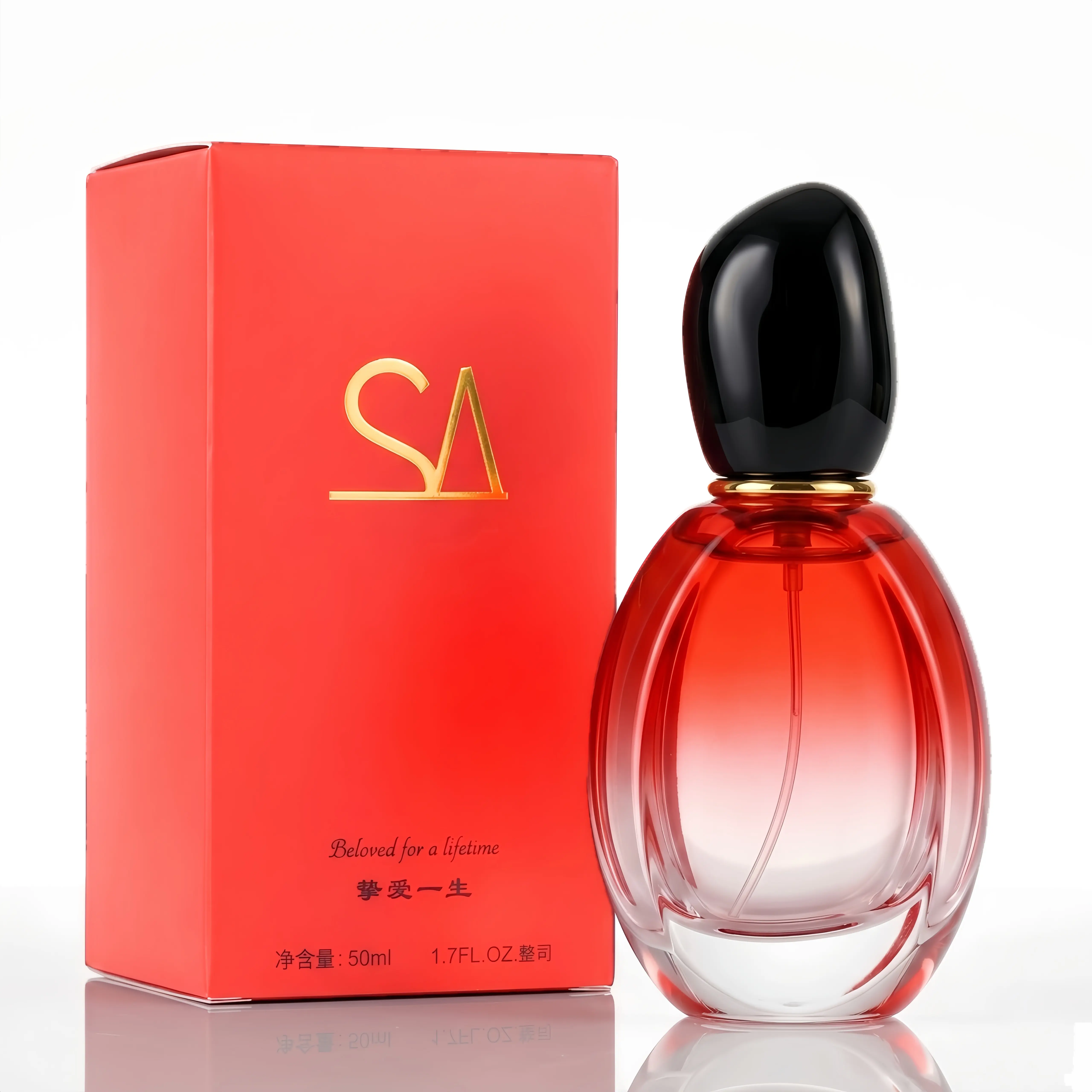 Red Love Perfume for Women, 50ml Eau de Parfum, Romantic Floral Fragrance, Long-Lasting Feminine Scent, Gift for Her, Date Night & Everyday Wear