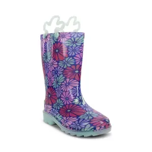 Western Chief Toddler Daisy Burst Rain Boots - Turquoise Green 10T