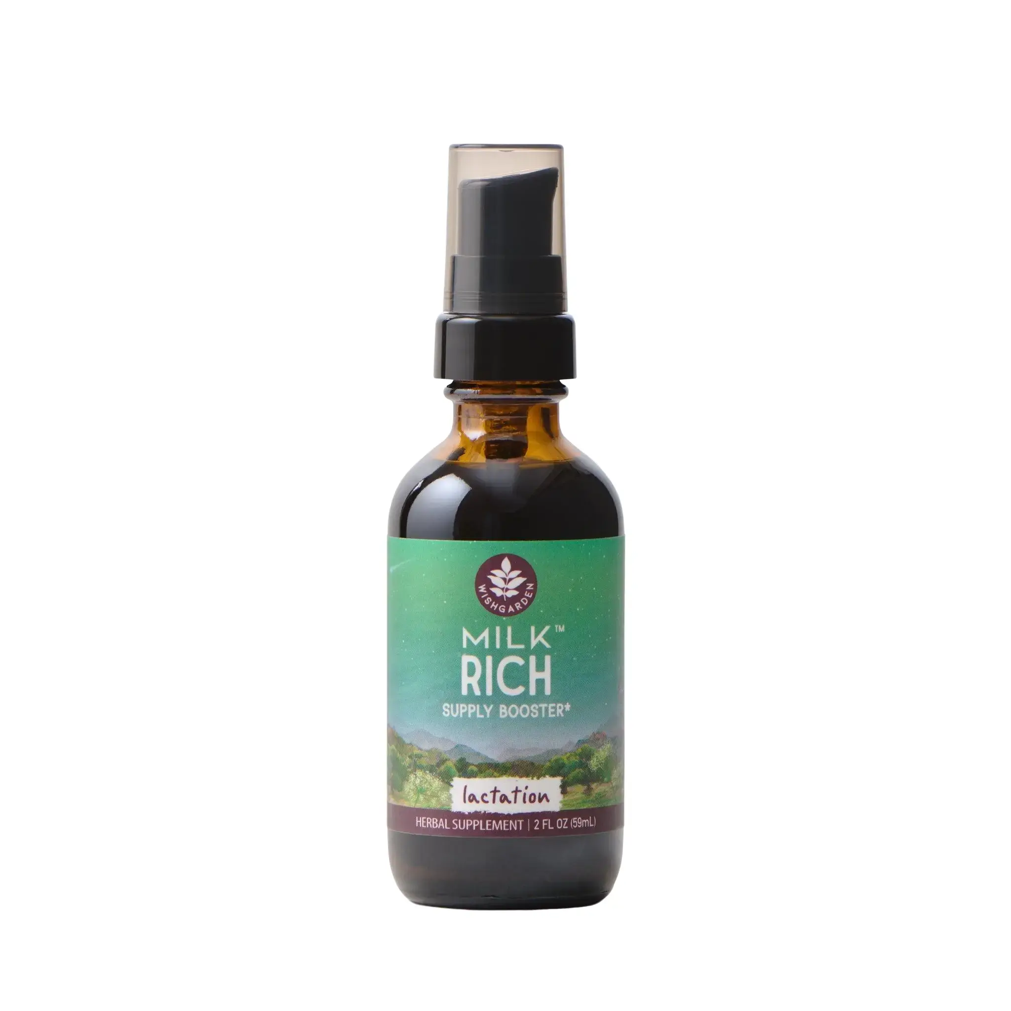 WishGarden Milk Supply Booster, Natural Health & Nutrition Supplement for Breastfeeding Support, Herbs
