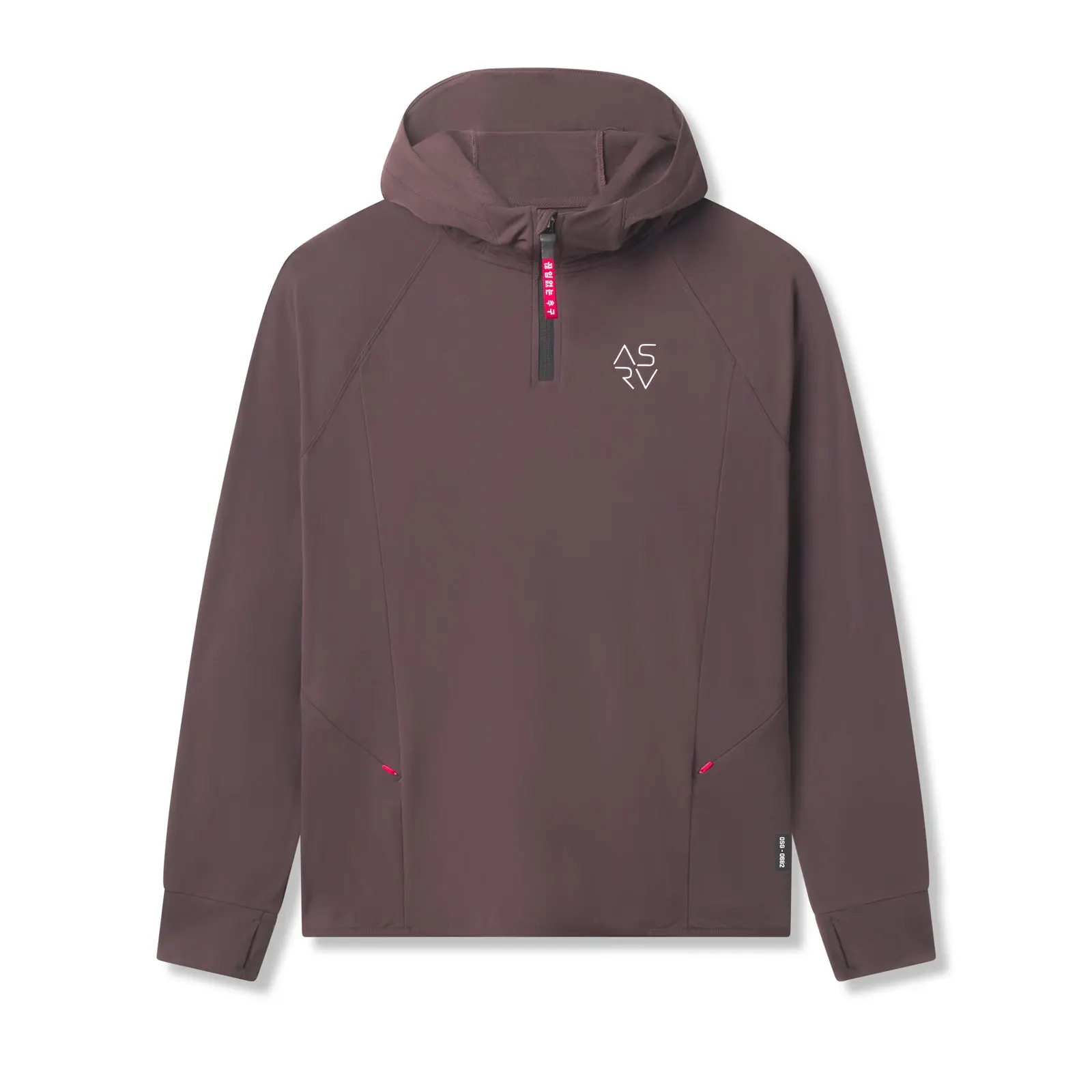 Men's Thermal Training Hoodie - Slim Fit Performance Layer for Cold Weather Training with 4-Way Stretch & Thumb Slits, M, Advanced Material, Hooded, Sporty Chic