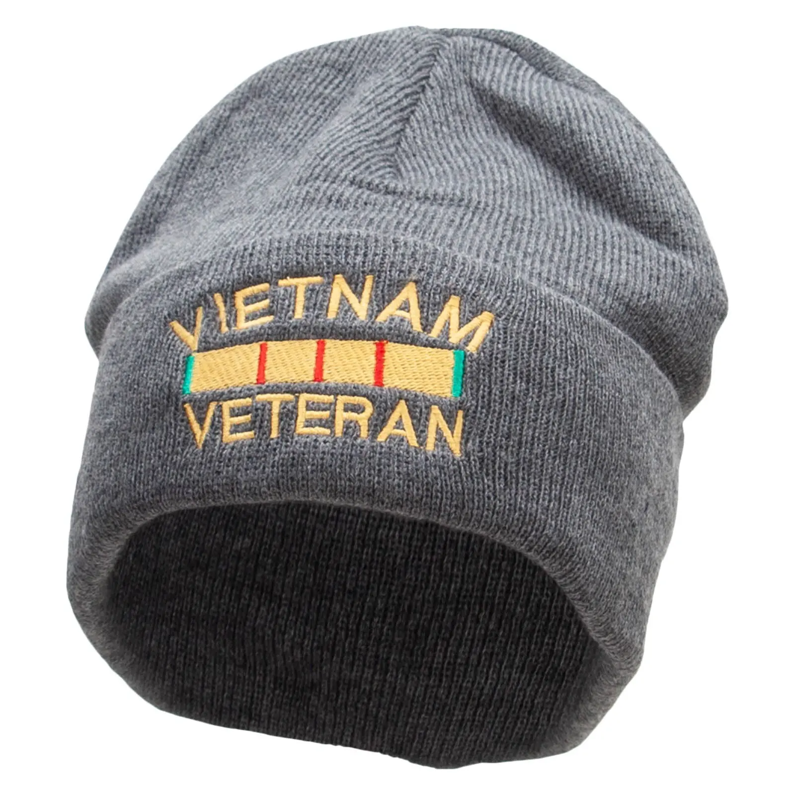 Vietnam Veteran Big Size Acrylic Long Beanies