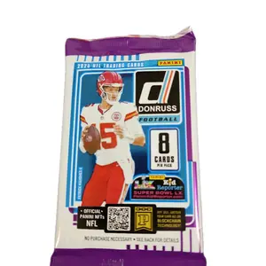 Donruss 2025 Football Retail Packs 8 Cards per Pack Official Panini NFL Trading Cards with Super Bowl LX Reporter