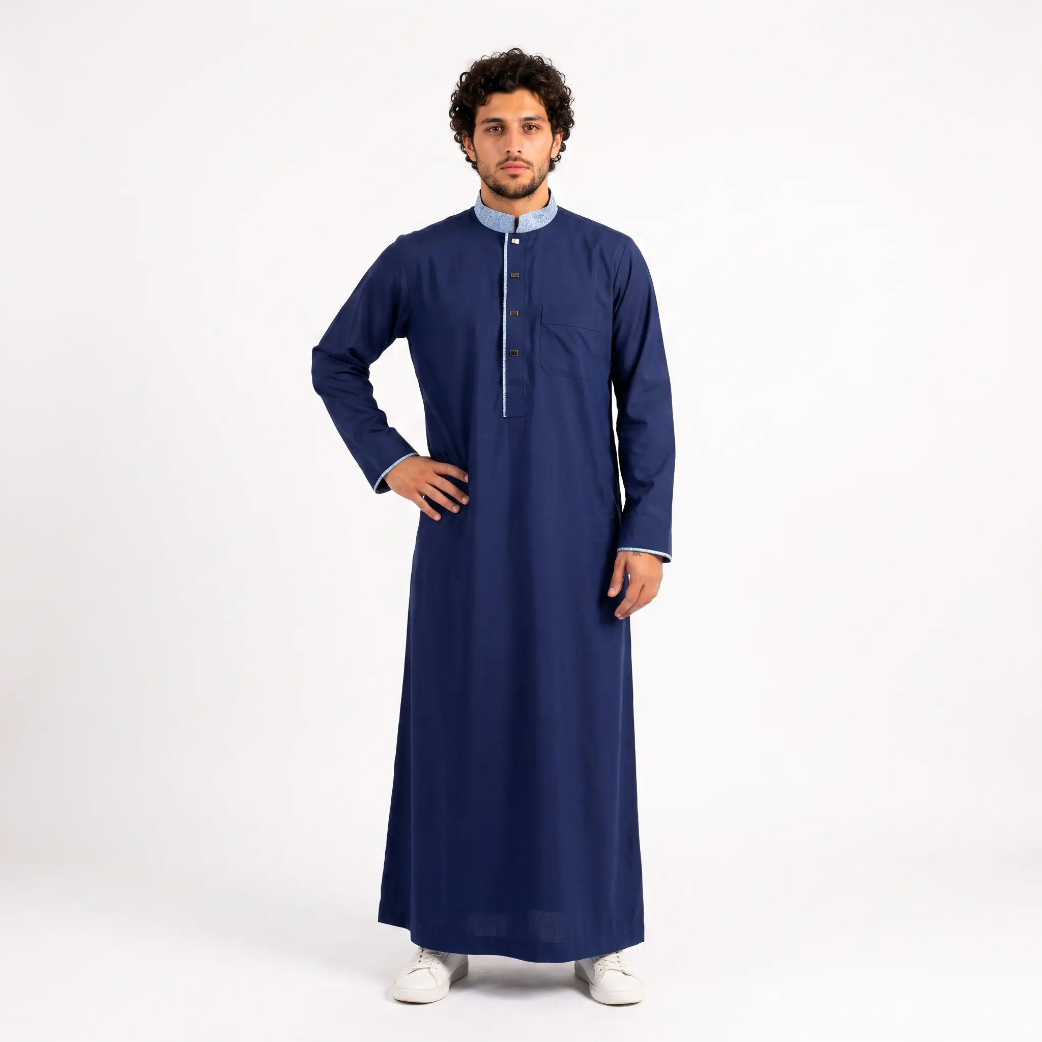 Royal Navy-Blue Serenity Thobe