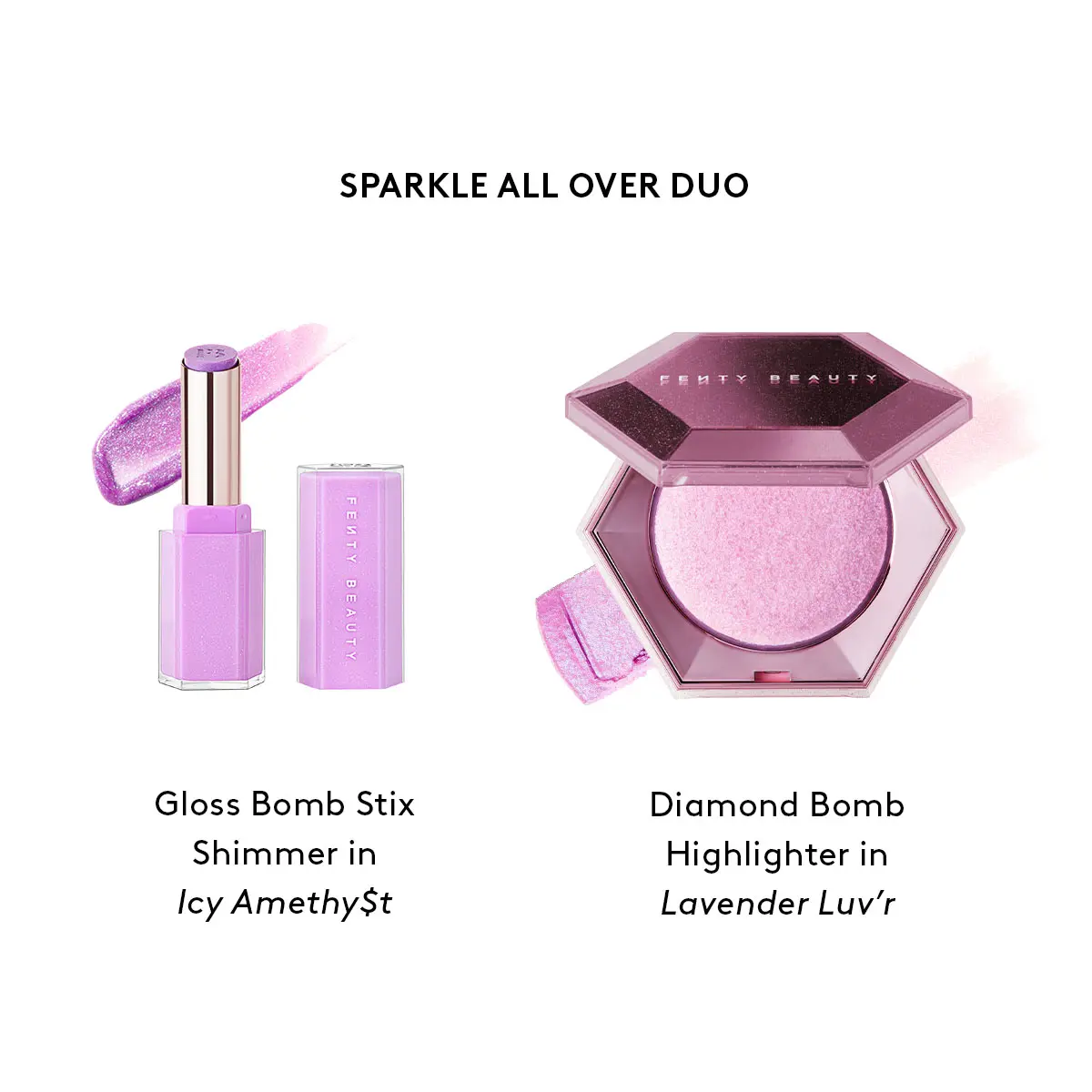 Lavender Luv'r + Icy Amethy$t