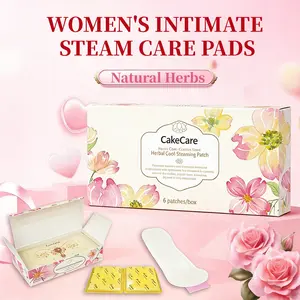 Feminine Natural Herbs Care Pads-Natural Ingredients Snow Lotus、 Motherwort and Safflower Extracts | Fresh Comfortable Soothes Itching Discomfort | Reduces Unpleasant Odors  | Supports Personal Care Wellness