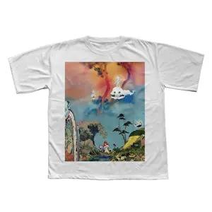 Kids See Ghosts-West T-Shirt,Graphic Tee, Ye, Rap Shirt, Vintage,West Unisex Gift, Yeezus Concert T-Shirt