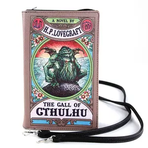 Curious Cottage Goods Call of Cthulhu Book Clutch Bag