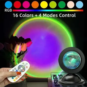 16 Color Small Base Table Lamp with Remote Control, Perfect Room Decor Light, Atmosphere Night Light, Ideal Gift for Valentine's Day & Christmas, Led Ambient Light, Decorative Light