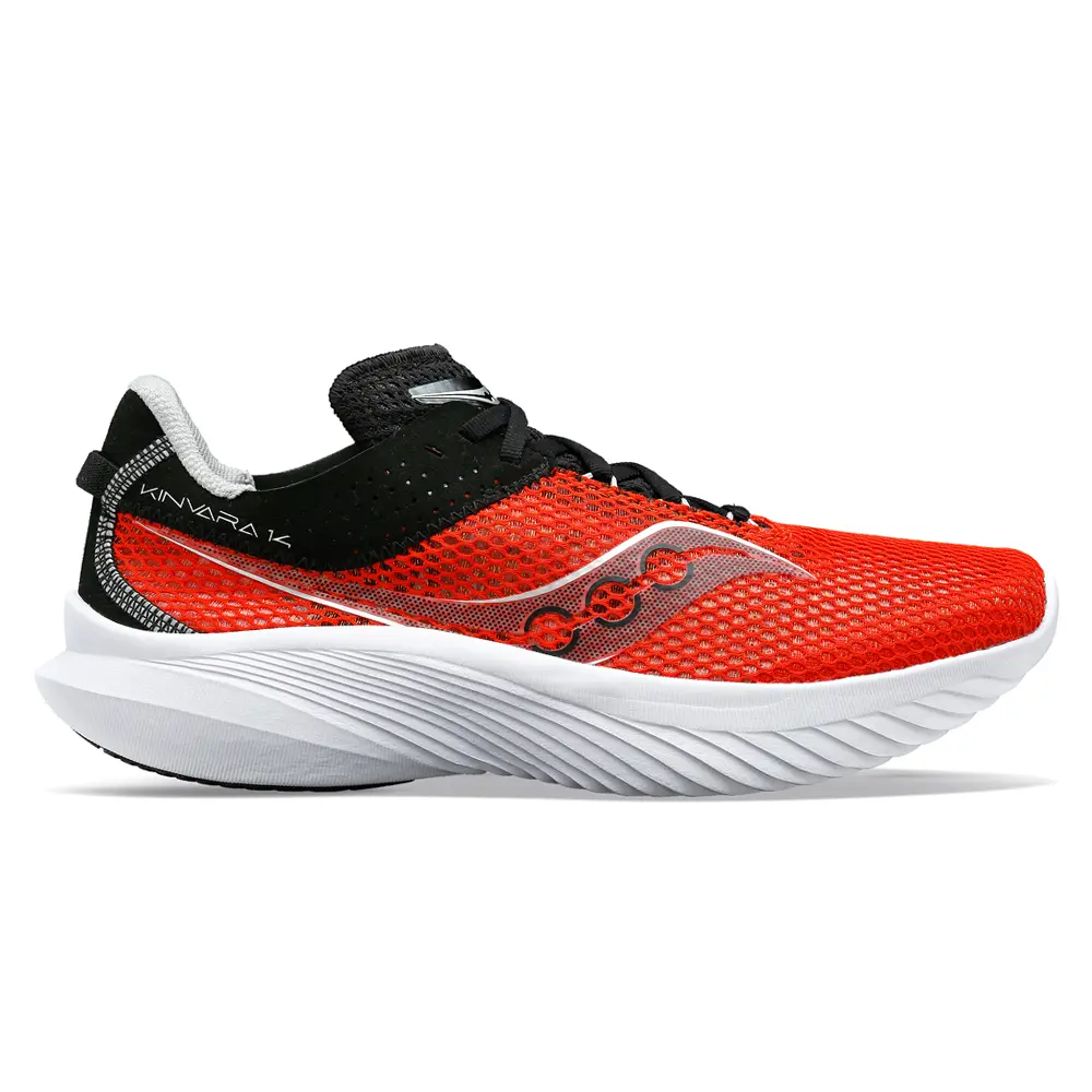 Saucony Mens Kinvara 14 Running Sneakers Shoes - Red Saucony Mens Kinvara 14 Running Sneakers Shoes - Red