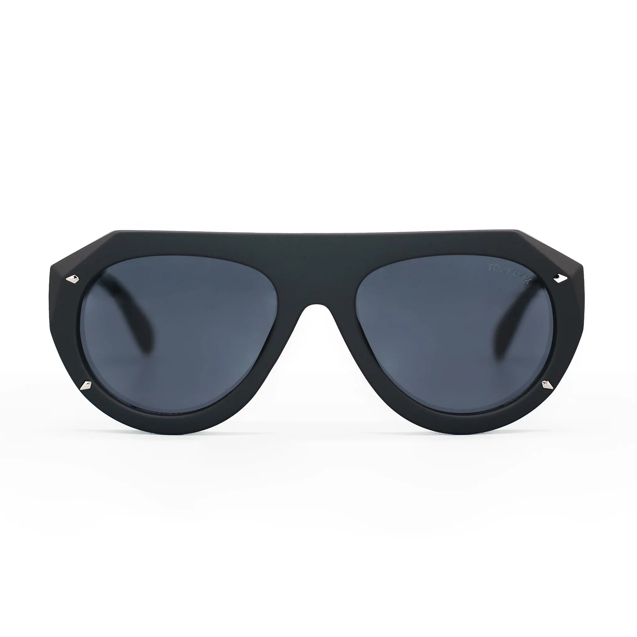 Vega - Matte Black - Tangle Free Shield Sunglasses - Certified Shatter-Resistant Lenses - UV400 - For Women & Men