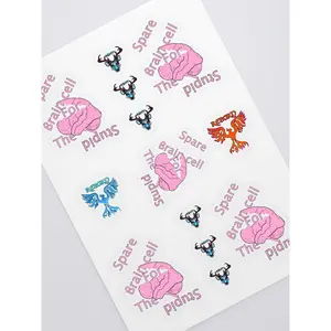 Spare Brain Cell Kiss Cut Sticker Sheet