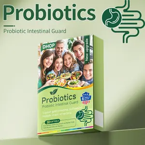 Intestinal Protection Probiotic Softgel Capsules Vitamin Supplement Improve Constipation Regulate Gastrointestinal