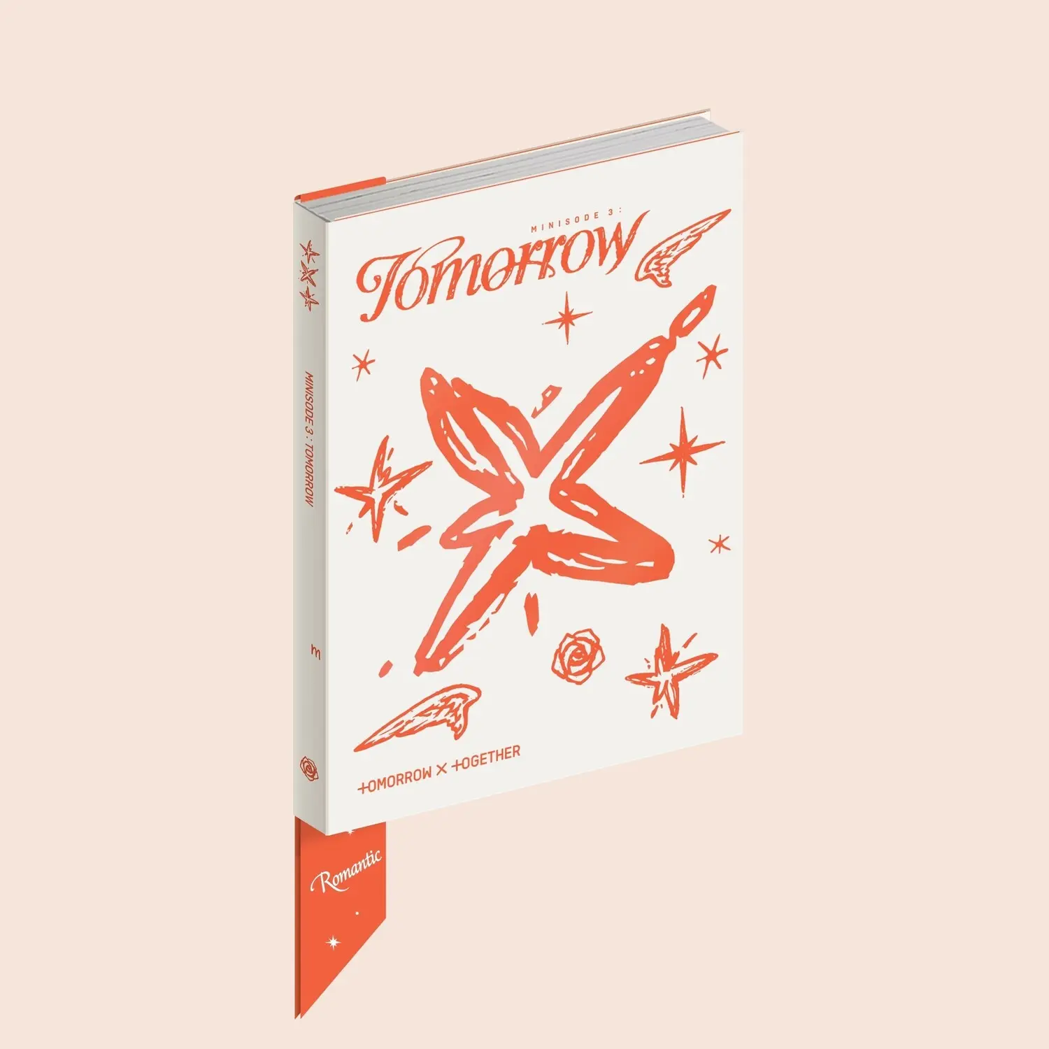 TOMORROW X TOGETHER - Minisode 3: Tomorrow (Romantic Ver.)  [COMPACT DISC - CD] Postcard, Photo Book, Photos, Poster, Stickers
