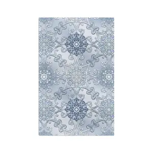 Elegant Floral Microfiber Tea Towel for Kitchen Decor
