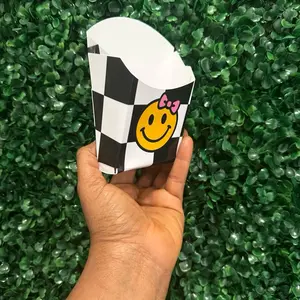 Custom French Fries Favor Boxes | Personalized Party Packaging | Fast Food Theme | Birthday Table Décor | Party Supplies