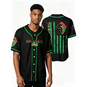 Juneteenth Since 1865 Baseball Jersey, African American Flag Shirt, Black Pride Freedom Day Jersey # TikTokMadeMeBuyIt # DadGratitudeTee # CelebrateDad # FathersDayOutfit # GiftForHim