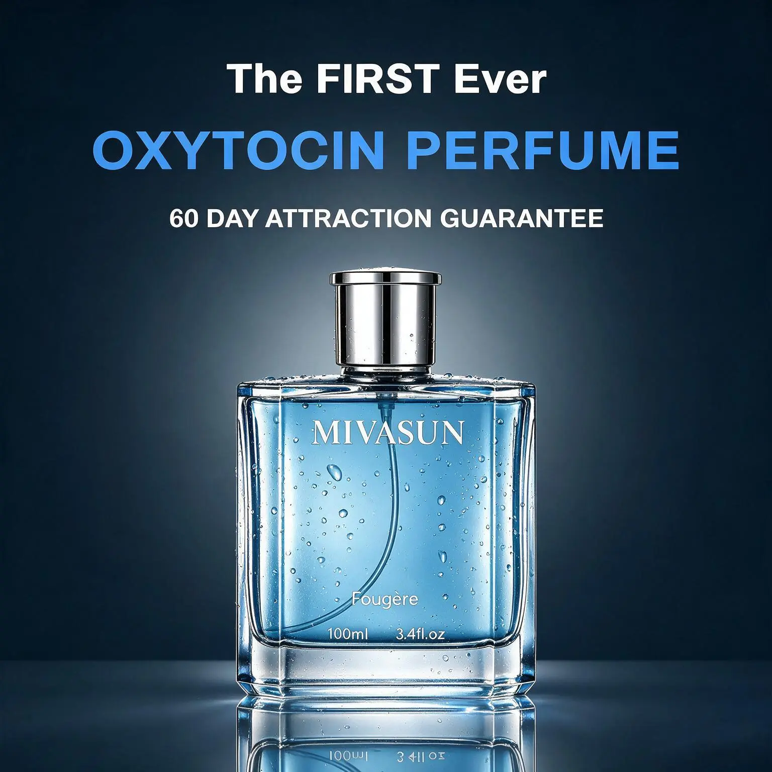 MIVASUN Midnight Ocean Men's Cologne, Designer-Inspired Fresh Citrus & Woody Scent, Long-Lasting All-Day Wear, Lemon, Lavender & Patchouli, Clean Masculine Fragrance, Great for Everyday, Date Night & Gifts for Him, 3.4 Fl Oz