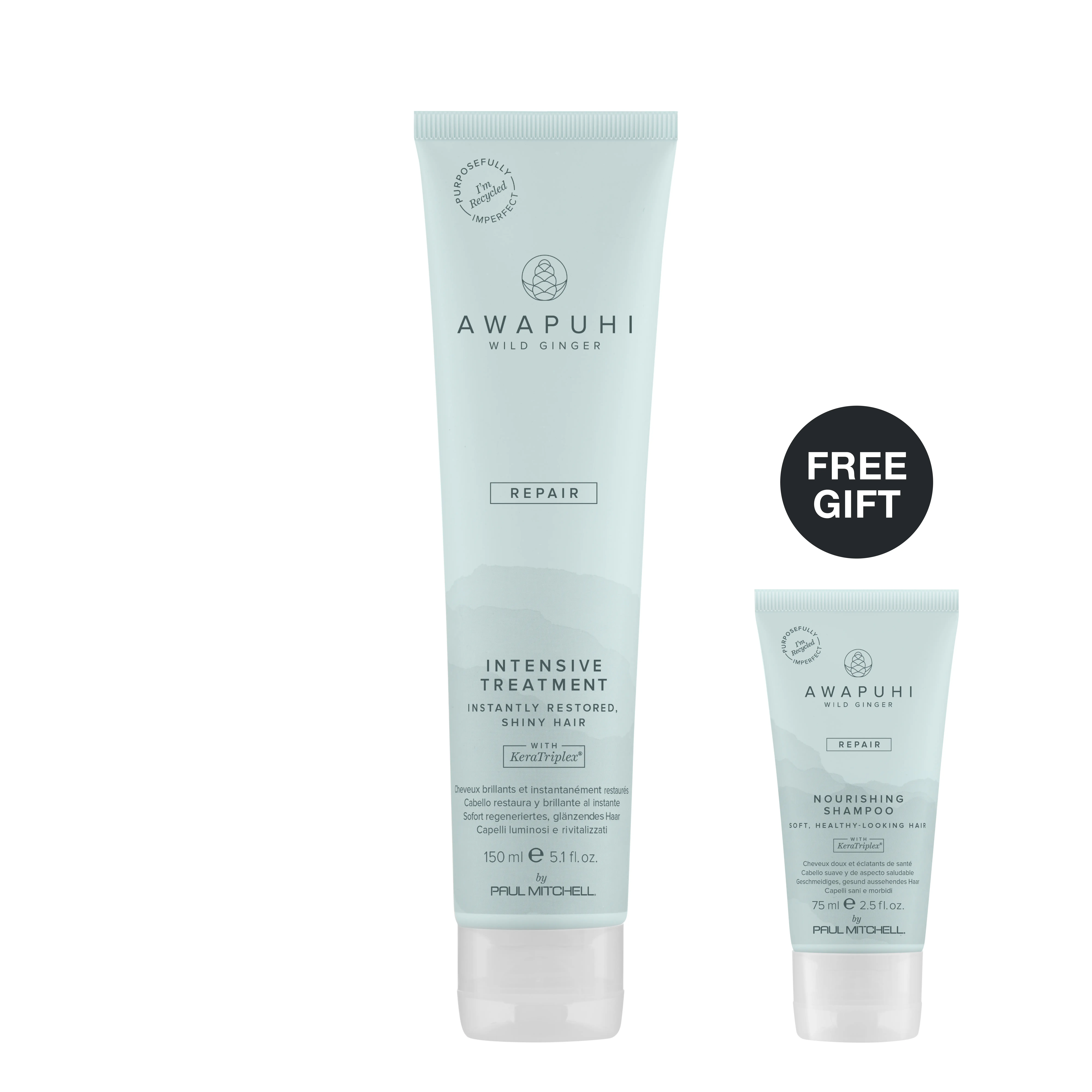 Tropical Revival – Awapuhi Wild Ginger Intensive Treatment for Dry, Damaged Hair with FREE Mini Shampoo*