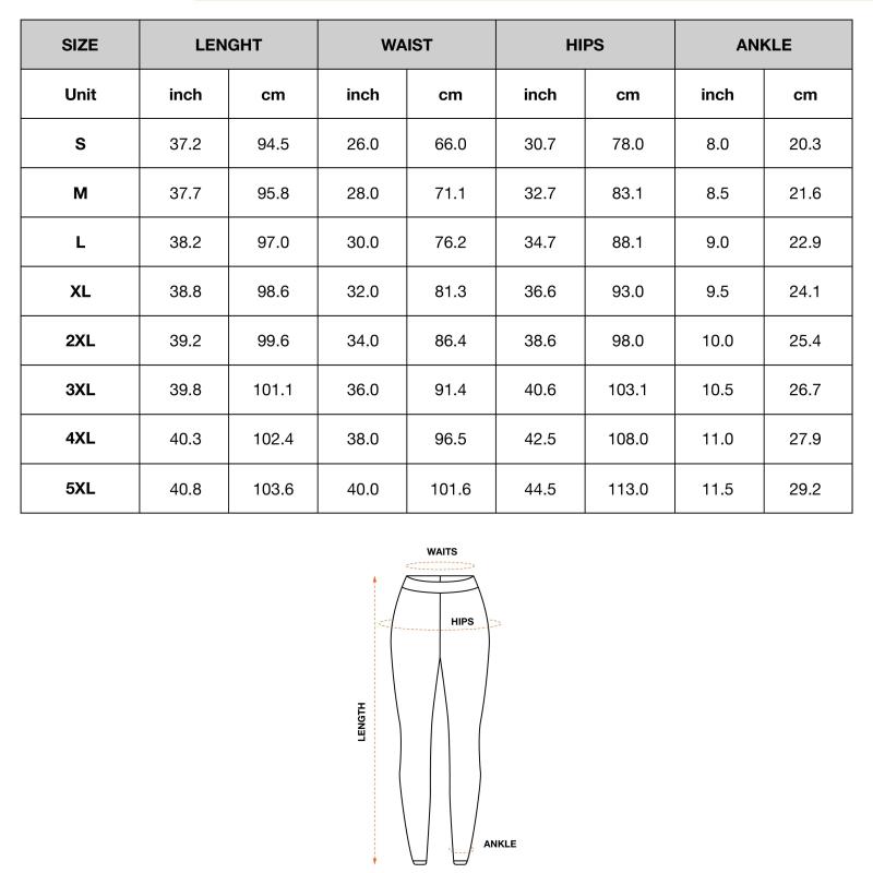 Dominica Leggings Map