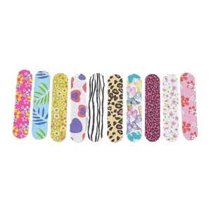 50Pcs Assorted Color Nail Files Manicure Tools Nail Art Tool Mini Nail Files Double Sided Emery Boards Nail File and Buffers