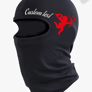Custom personalized Cupid black Shiesty ski mask balaclava, unisex & full face