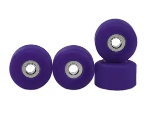 Apex New Street Wheels - 61D Urethane - Ultraspin Bearings - "Grape"