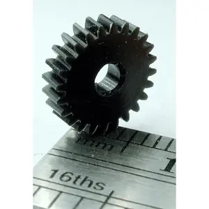 Northwest Short Line 12024-6 Worm Gear - Delrin 3/32" Bore (.0937") -- 24 Teeth, 0.361 Outside Diameter, All Scales