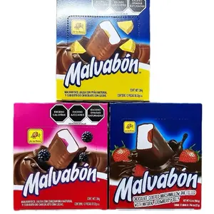Malvabon Marshmellow Bars 12pc - 264g | Pick from Strawberry, Pineapple, Blackberry or One of each