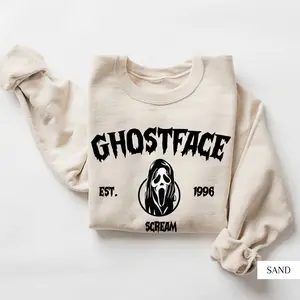 The Killer Sweatshirt, Ghostface Sweatshirt, Halloween Sweatshirt Menswear Hoodie