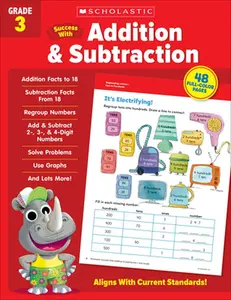Scholastic Success with Addition & Subtraction Grade 3 Workbook -- Scholastic Teaching Resources - Paperback