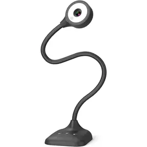 USB Document Camera for Teachers, Webcam/Doc Camera for Classroom with A3 Format, 3-Level LED Lights, Image Invert, Fold, Dual mic for  OS, Windows, Zoom, OBS Work with Distance Learning