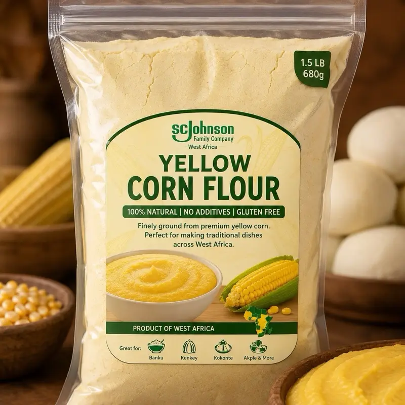 Cabato / African Yellow corn flour 1.5 lb