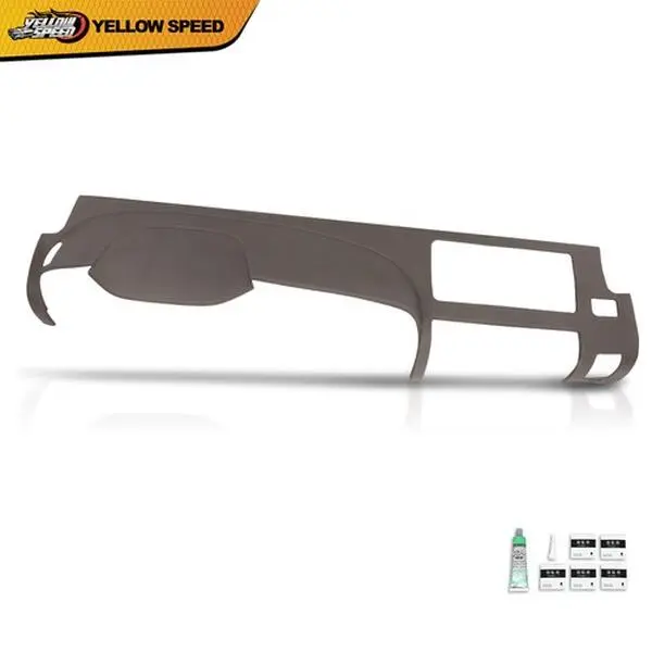 ALLGOOD Car Dashboard Cover, Brown, Chemical Resistant, Comfortable Tactile Sensation, Compatible with 07-13 Chevy Silverado LS-LT-WT & GMC Sierra SL-SLE