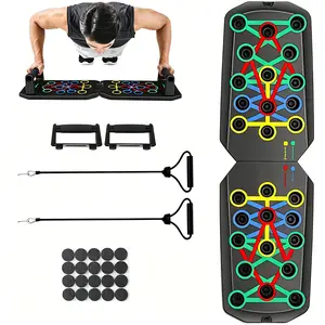 5 in 1 Home Push up Training Board Chest Muscle Core Strength Exercise Equipment Portable Home Gym for Men Women Fitness Enthusiast Gifts
