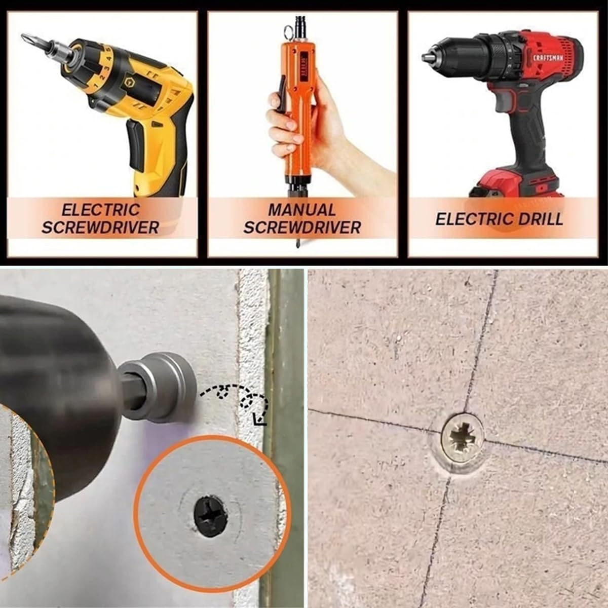 5pcs Drywall Bit Attachment with DepthStop, PH2 Magnetic Drywall Screwdriver Bits for Countersinking Drywall Screws in Plasterboard,1/4 Inch Hex Shank Plasterboard Bit 5pcs Drywall Bit Attachment with DepthStop, PH2 Magnetic Drywall Screwdriver Bits for Countersinking Drywall Screws in Plasterboard,1/4 Inch Hex Shank Plasterboard Bit