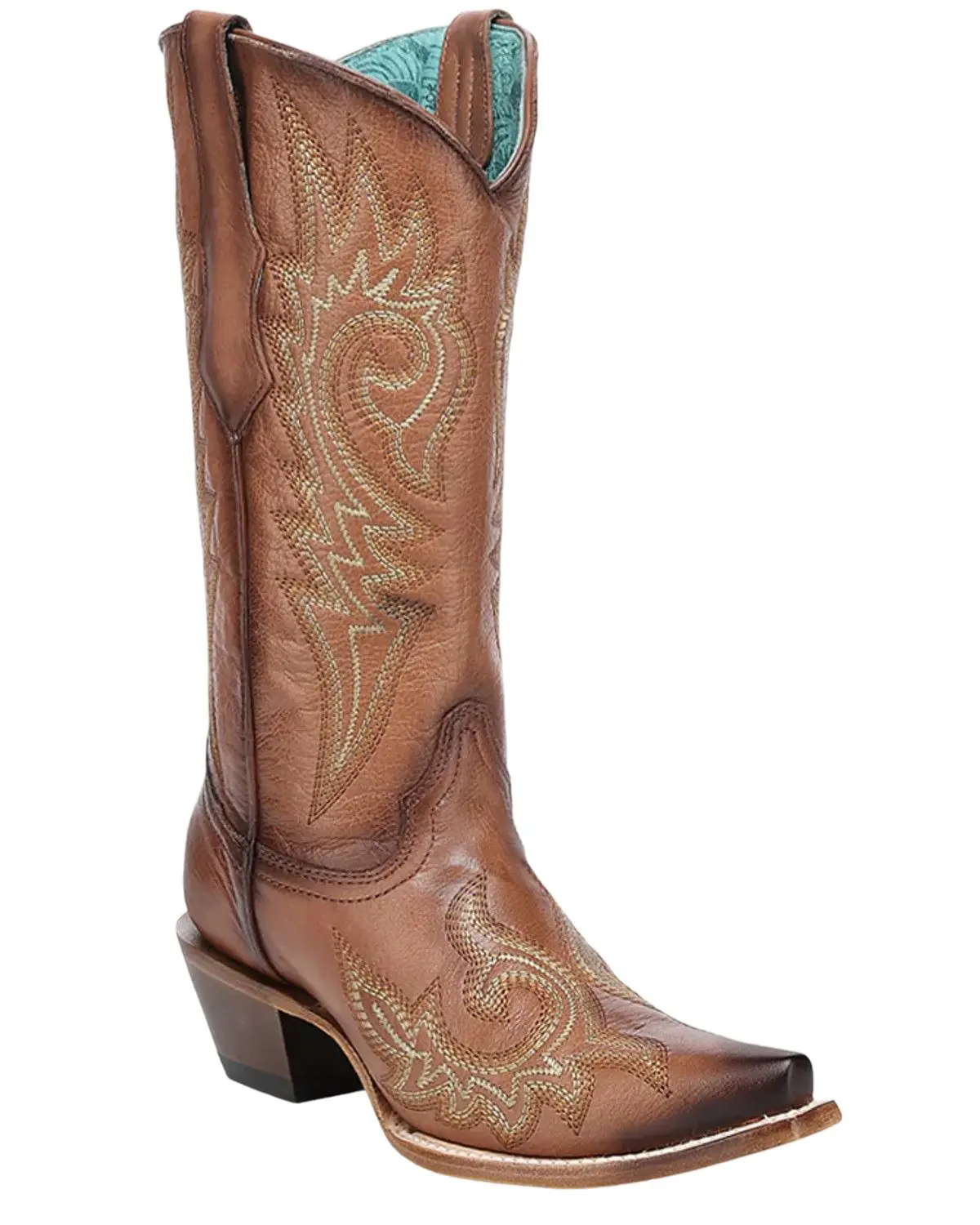 Corral Women's Women'S Shedron Flames Western Boot Snip Toe - Z5506