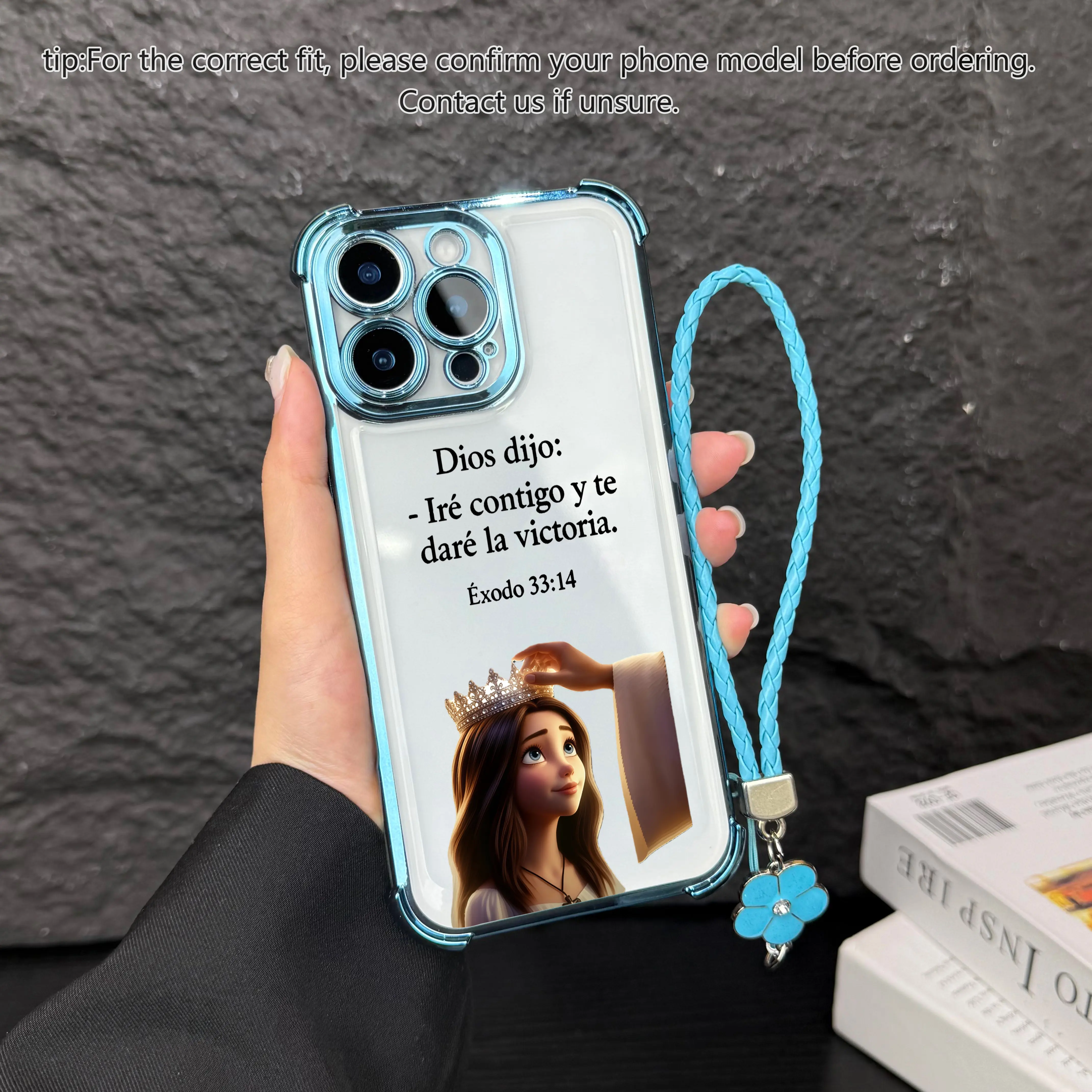 Distant Peak Blue + Blue Lanyard