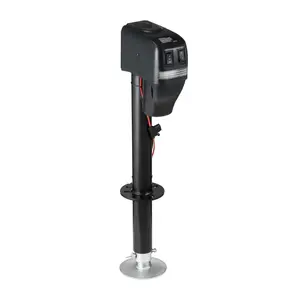 Electric Trailer Jack 7500Lbs RV Electric Power Tongue Jack for Travel Trailer with Manual Crank Handle & Weatherproof Jack Cover,12v DC with Wiring