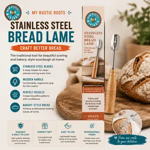 Wooden Bread Lame for Sourdough Scoring – Dough Scoring Tool
