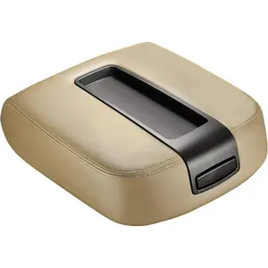 Center Console Lid Armrest Cover for Chevy Avalanche Silverado Tahoe  Yukon XL Sierra 2007 2008 2009 2010 2011 2012 2013 (Beige