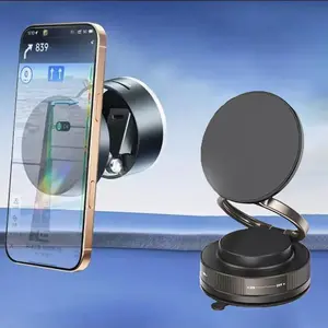 Magnetic Phone Stand ProUltimate Foldable Design，360°Adjustable Strong Suction ，Zero Bubbles Screen Protector ，Portable Multi-Scene Use for Home/Office/Trave