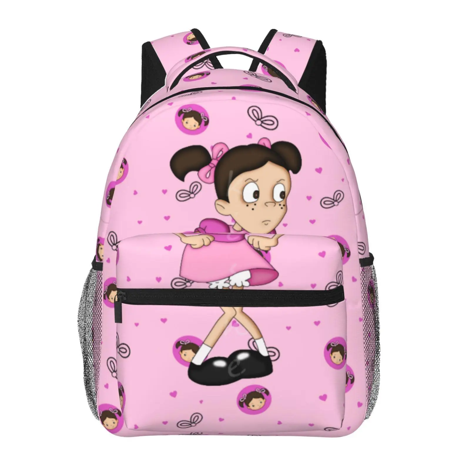El chavo Large Capacity Backpack Chavo Lightweight Storage Bag Multi-Compartment Design with Secure Zipper Closure | Versatile for Commuting, Fitness, And Travel | A Top Choice for El chavo del ocho party supplies Fans As a Gifts