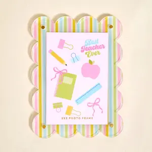 Color Me Happy Mini Acrylic Picture Frame Magnet